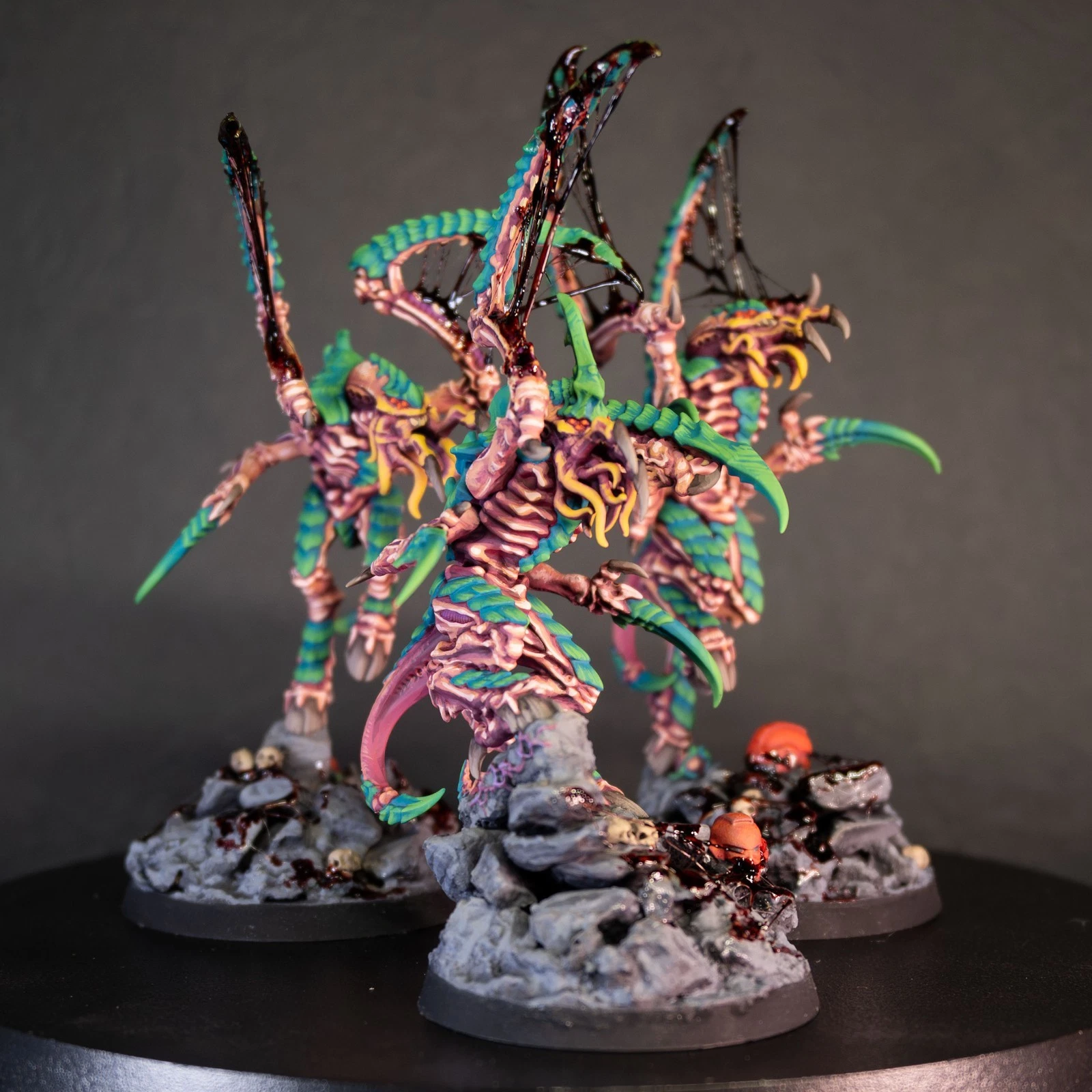 Warhammer 40k: Pro Painted Tyranid Leapers